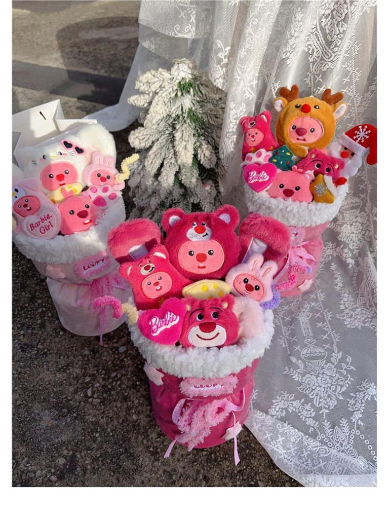 Ruby Loopy Beaver Doll: Cute, Creative Fabric Gift for Birthdays, Christmas, Valentine's Day, or Best Friends