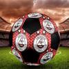 1PC AFC Size 5 Soccer Ball PrahaIndoor Soccer Ball Colorful All Ages Machine Stitched PVC Competition Ready Durable High-Bounce