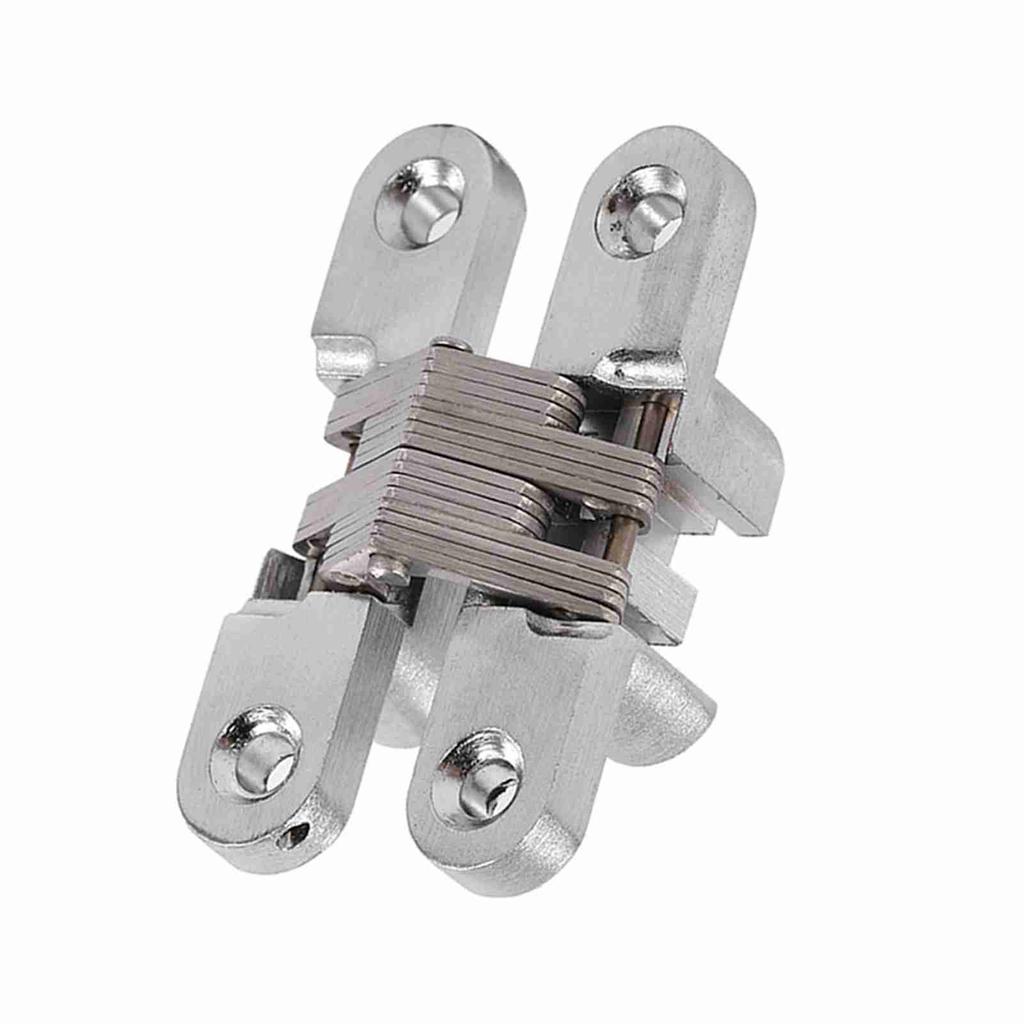 180 Graders Zinklegering Osynliga Vikdörr Kors Dolda Gångjärn (60.4mm)