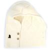 Universal chemistry Wool Twist Ivory Open Balaclava Balaclava