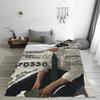 Custom 3D Printed True Beauty Cha EunWoo Blankets Breathable Soft Flannel Winter Throw Blanket for Couch Outdoor Bedroom