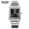 SKMEI 2619 Luxury Watch for Men Casual Mens Stainless Steel Strap Waterproof Quartz Wristwatch Shockproof Watches Reloj Hombre