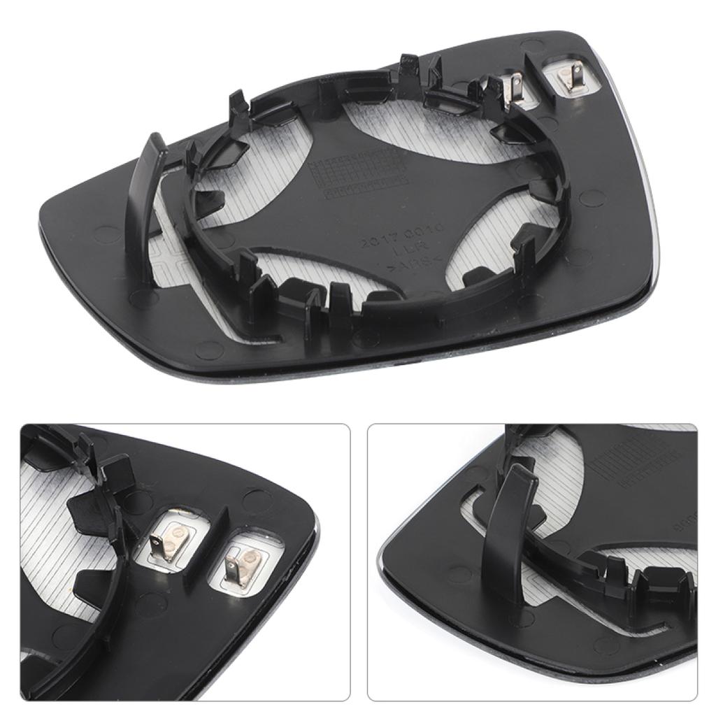 Car Front Left Right Side Wing Heated Mirror Glass Convex Lens Glasses For VW POLO 2010 2011 2012 2013 2014 2015 2016 2017