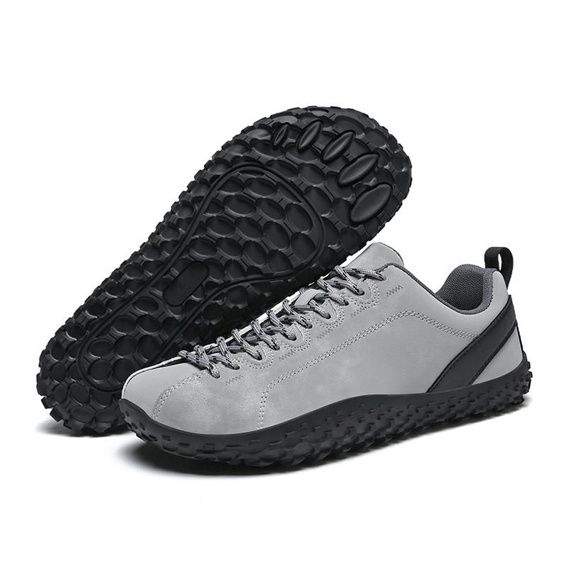 MCTIN Men Sneakers Unisex Fashionable Wide Barefoot Shoes Women Outdoor Off-road Hiking Shoes Lightweight Breathable Walking Shoes
