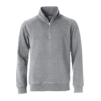 Clique Unisex Adult Classic Melange Half Zip Sweatshirt