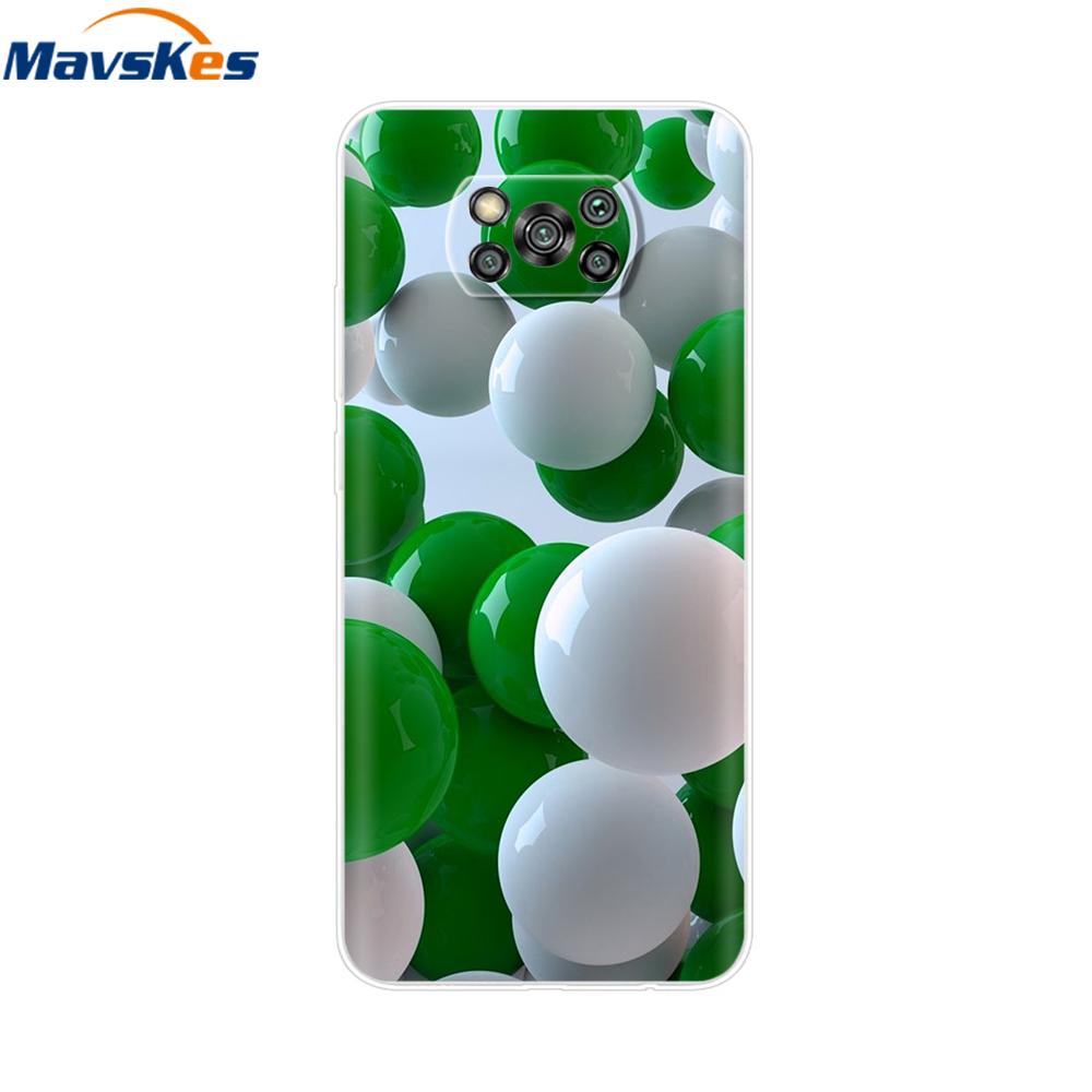 Pour Xiaomi POCO X3 Coque Pour Poco X3 Pro NFC Silicone Souple Arrière Pour Poco X3 POCOX3 X 3 NFC 6.67'' Fundas Coques Coque Pare-chocs