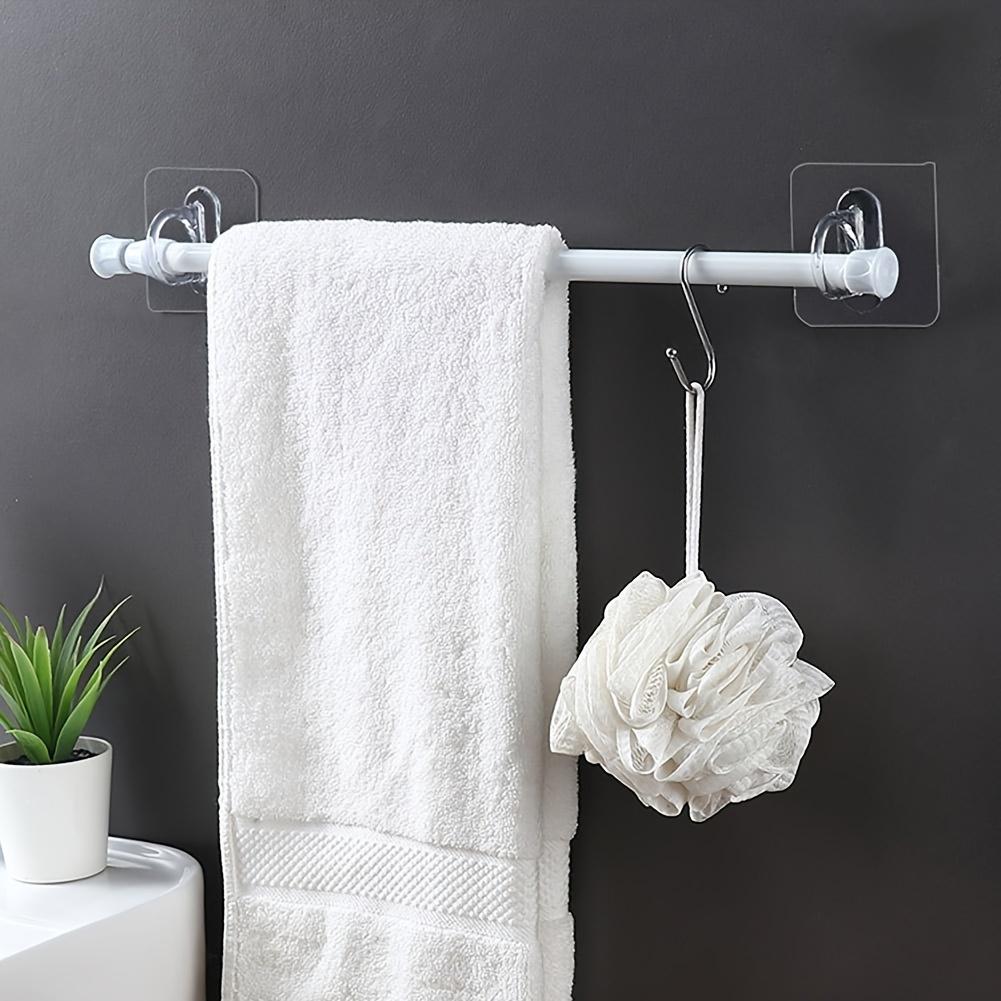 Adhesive Spray Bottle Hook Wall Hooks Without Nails, Adhesive Hooks for Bathroom and Kitchen, Curtain Rod Hooks