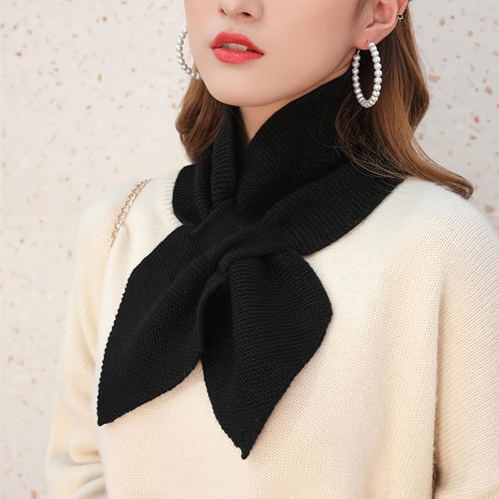 Women S Stretchy Scarf - All-Season Elegant Neck Wrap,Machine Washable for Formal,Outdoor -Versatile Headband or Shawl Accessory