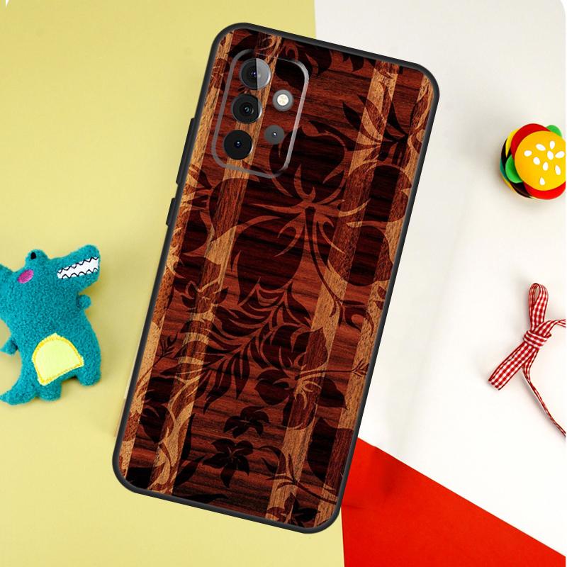 Hibiscus Retro Hawaiian Flower For Samsung Galaxy A53 A33 A13 A54 A34 A14 A55 A35 A15 A05 A06 A16 A22 A32 A52 Phone Case