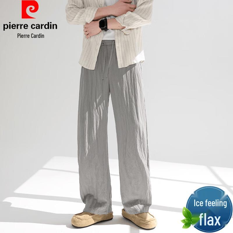 Pierre Cardin Men's Summer Linen Blend Casual Pants