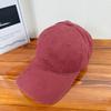Cotton Baseball Cap With Emblem Design For Spring Sun Fashionable Protection