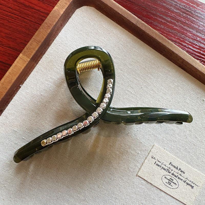 Korean Versatile Alloy Claw Hair Clip for Simple Updo
