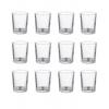 26ml Bullet Cup Restaurant Specific Wine Glasses 12pcs Set Classic Style Transparent Chinese Small Wine Glass Whiskey Vodka Cups