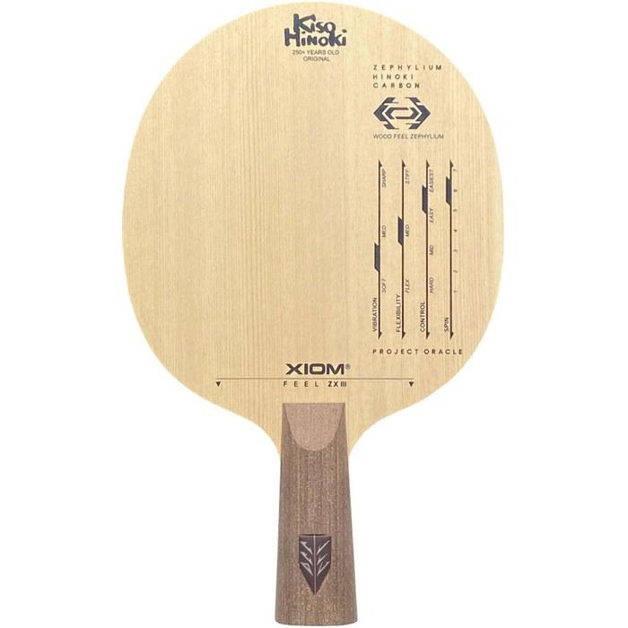 [Xiom] Table Tennis Racket Feel ZX III CP Chinese Penhold (CP) J.T.T.A. 21707