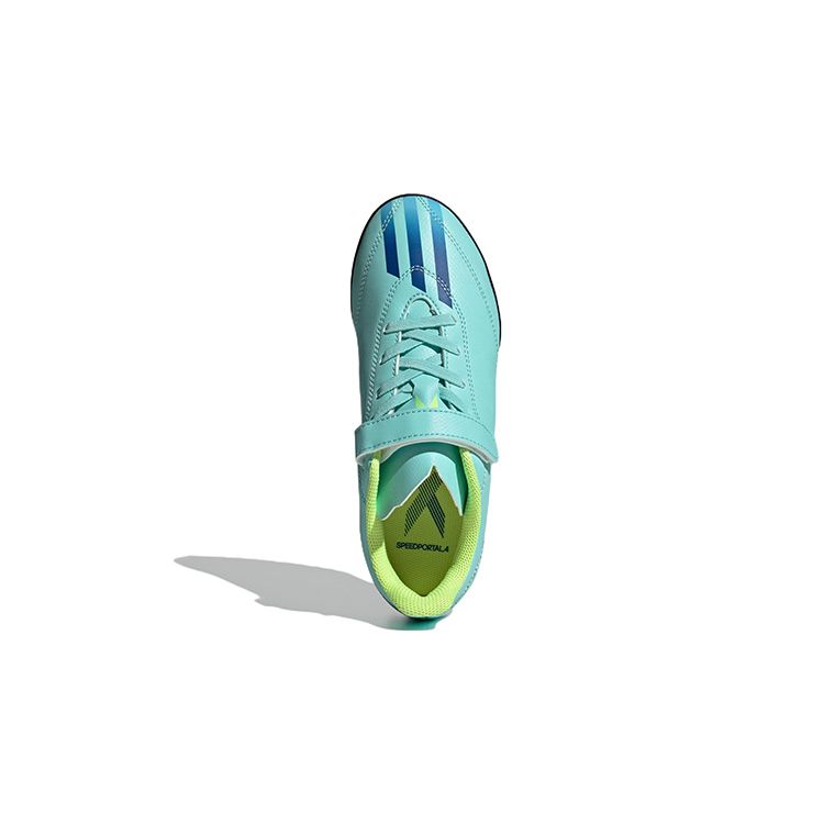 Adidas X Speedportal .4 H/L TF Comfortable Versatile Non-Slip Durable Low-Top Soccer Shoes Kids Soccer Shoes Blue Yellow GW8500