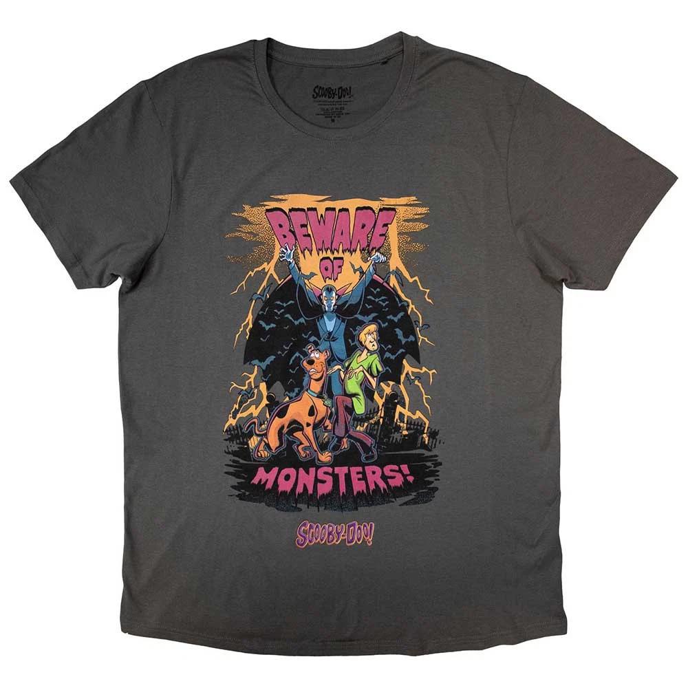 Scooby Doo Beware Of Monsters Official Mens Unisex T-Shirt 4XL