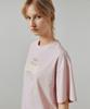 ARTID Spread Oversized Short Sleeve T-Shirt_Light Pink