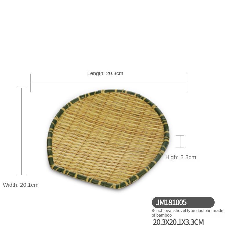 Imitation Bamboo Plate Personalized Creative Tableware  Long Plate Fried Food  Fried Skewer Dustpan Fruit Plate