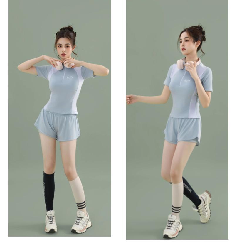 2025 Sportlicher zweiteiliger Badeanzug: Bauchkontrolle, Schlankmachend, Konservativ – Ideal für Frühlingsurlaub, Strand, Schwimmen