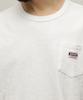 Schott WORK LABEL POCKET T-SHIRT, Men's, Size S, 030, White, 782-5934005