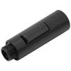 ABS Sprayer Head Black Faucet Shower Sprayer Head 1PC