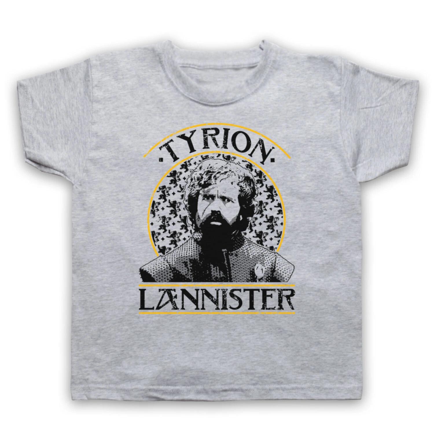 ИГРА ПРЕСТОЛОВ НЕОФИЦИАЛЬНАЯ ФУТБОЛКА-ТРИБЬЮТ ТИРИОНУ ЛАННИСТЕРУ ДЛЯ ДЕТЕЙ 130