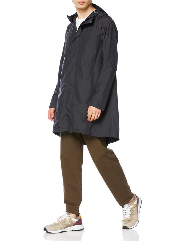 Mizuno Go To by B2ME1050 Compact Coat for Outdoor Travel and Size M Men's Water-Repellent Walking, Black,