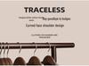 Solid Wood Non-Slip Clothes Hanger for Home, Hotels, and Stores