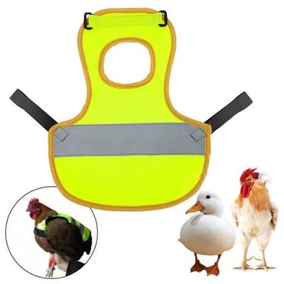 Pet Vest Winter Protection Light Chicken Duck Vest Night Protective Clothing Vest Traction Suit Warm Reflective Vest Apron