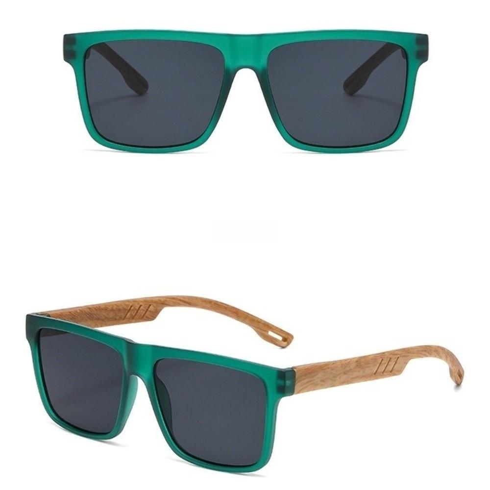 Style Vintage Lunettes de Soleil Vintage Poignée en Bois de Bambou Lunettes de Soleil de Pêche Activités Extérieures