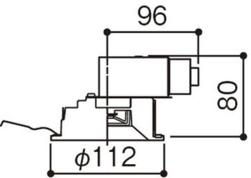 Panasonic Echipament de iluminat Spot LED etanș Everleds SB LGB72307LE1 [Tip înalt]