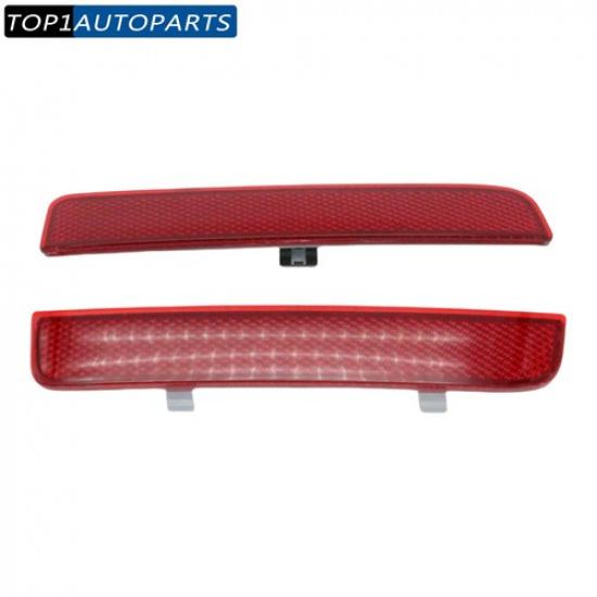 1Pair Rear Bumper Reflector Fits for Land Rover LR2 2008-2014 LR006348 LR006349
