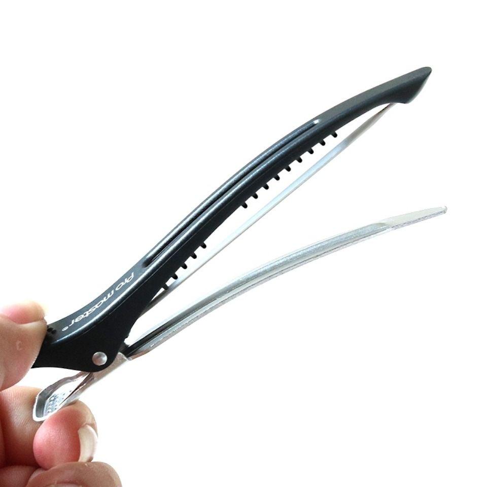 Seamless Hair Sectioning Duckbill Clip for Hairdressing and Barbering