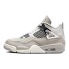 Air Jordan 4 Retro Frozen Moments Dames Sneakers Grijs Licht-IJzererts Zeil AQ9129-001