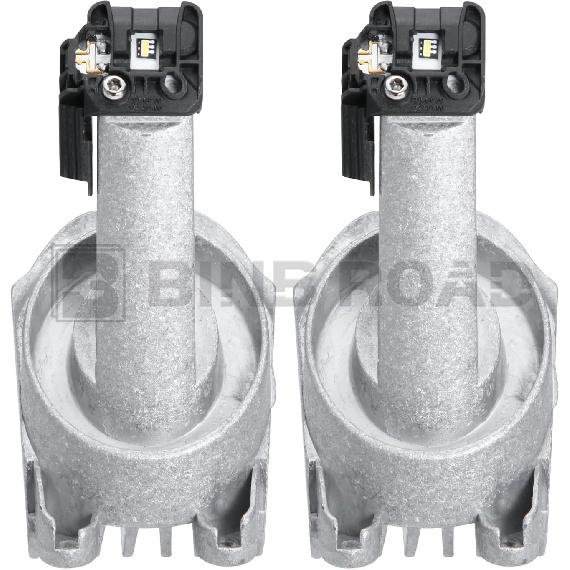 2pcs LED Angel Eye Light Module Diode Bulb Lamp 63127262731 Compatible with BMW 520d 530d 535d 535i 550i GT M5 F07 F10 2008-2013 (2 Pins)