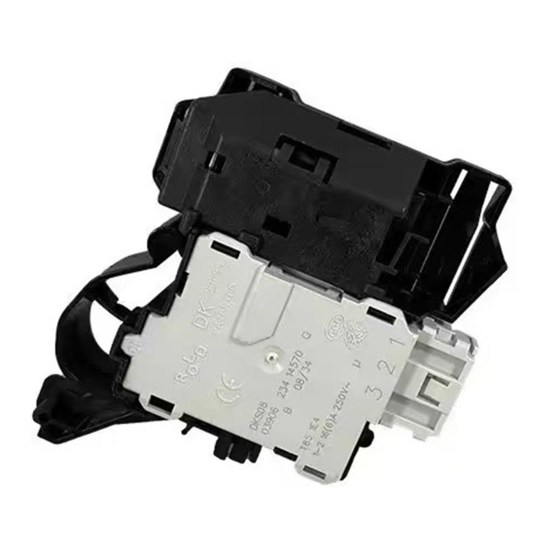 Replacement Door Lock Compatible Easy Installation for Washing Machine ABS Construction Secure Locking Mechanism