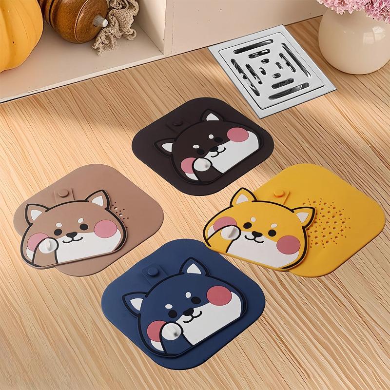Silicone Drain Cover With Filter For Bathroom And Kitchen Sink Odor Proof And Insect Resistant Floor Drain Stopper