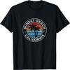 Sunset Beach California CA Vintage Graphic Retro 70s T-Shirt