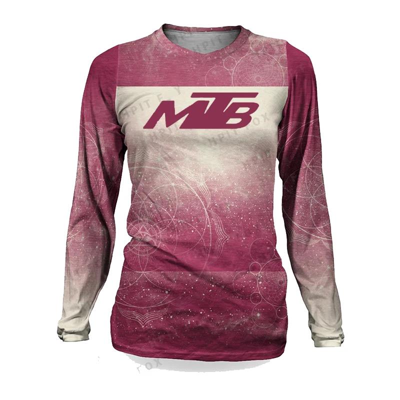 2026neu DAMEN Downhill Trikots Mountainbike MTB Shirts Offroad DH Motorrad Trikot Motocross Sportbekleidung Kleidung Fahrrad spexcel