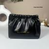 High-Value PU Pleated Cosmetic & Lipstick Travel Makeup Bag