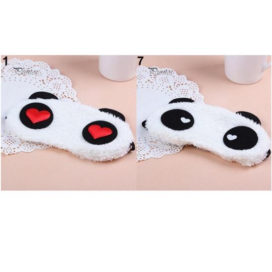 Modische 3D weiche Augen Schlafmaske gepolstert Schatten Abdeckung Rest Reisen entspannen schlafen Augenbinde