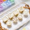 Cartoon Wax Stamp Replacement Head 11 Designs Round/Square/Rectangular for DIY Scrapbooking Card Making Sealing Envelope
