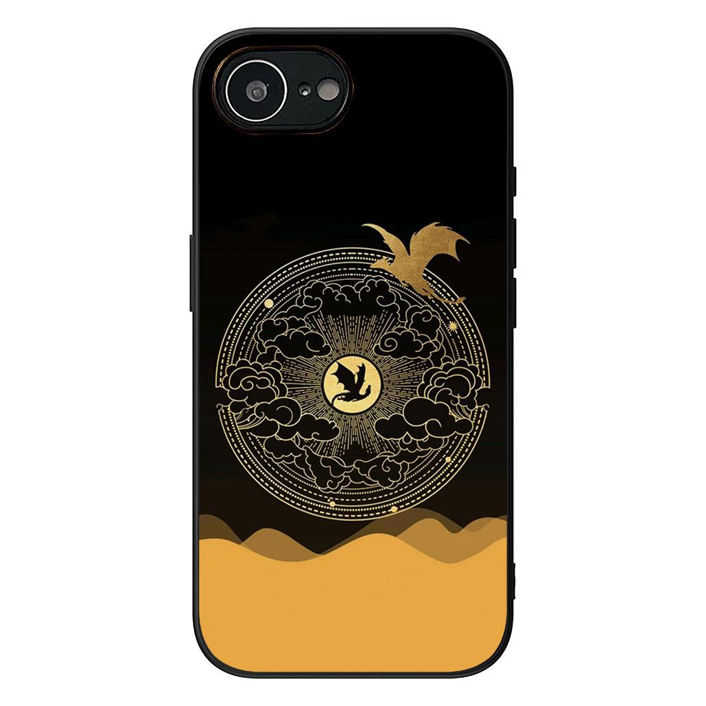 

Book Dragon Fourth Wing Phone Case for Samsung Galaxy Note 20 9 10 S8 S10 Lite S9 Plus A54 A53 A21S S10E A17 Protective Cover Galaxy S8