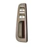 Black Mesh Aluminum Handrail Wood Grain Interior Door Handle For VW Golf MK4 Bora