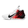 GT. Jump Academy Dämpfung, Abriebfeste High-Top-Basketballschuhe Unisex Weiß Rot HF1804-100(Team1573-)