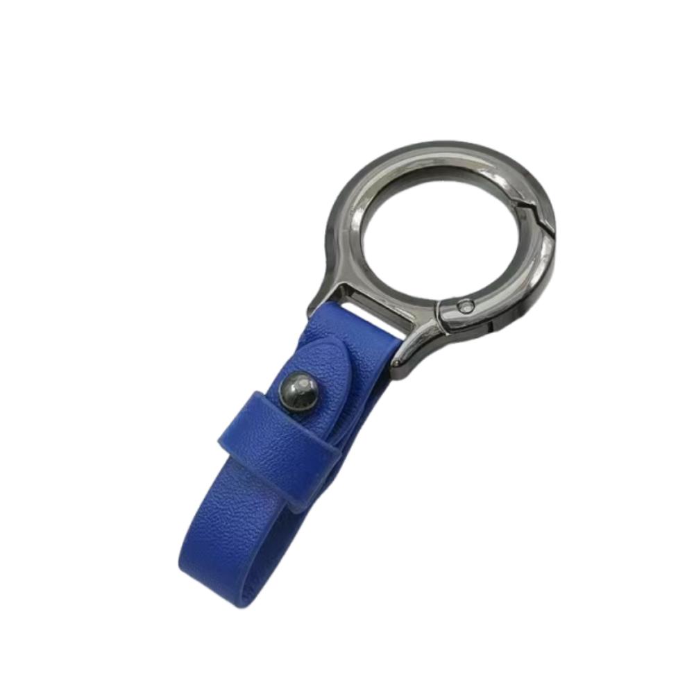 

Simple Car Keychain Portable Car Key Holder Bag Pendant Waist Hanging Keychain Business серый/синий