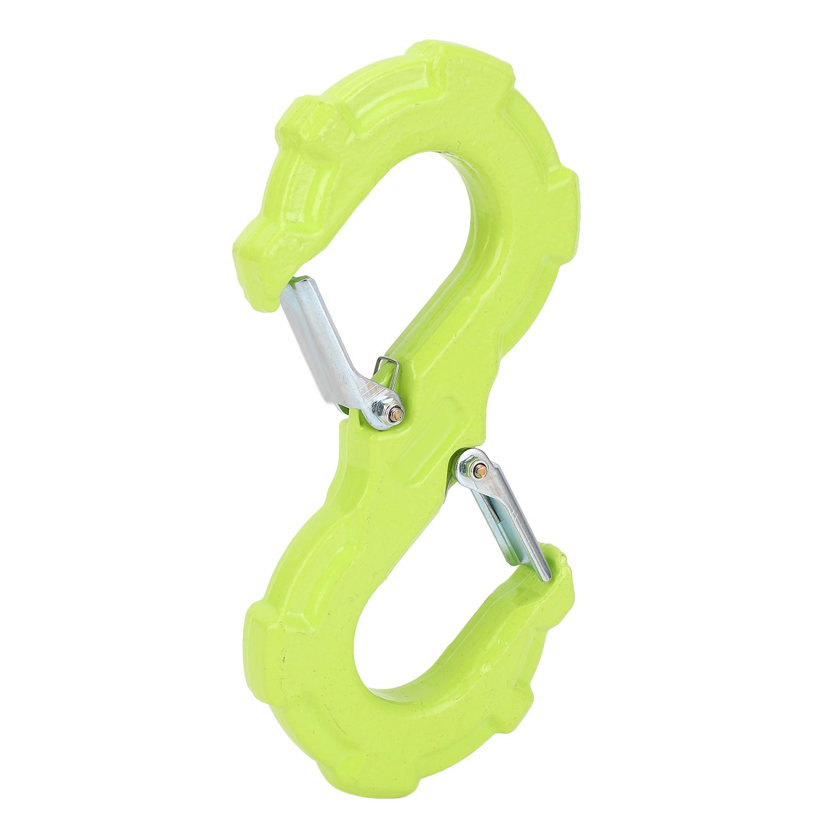 

S Shape Winch Hook Quick Release Tow Hook 6600LBS Load Towing Shackle for Trucks Trailers Off Road Vehicles