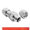 316L Stainless Steel Through-Panel Ferrule Fitting
