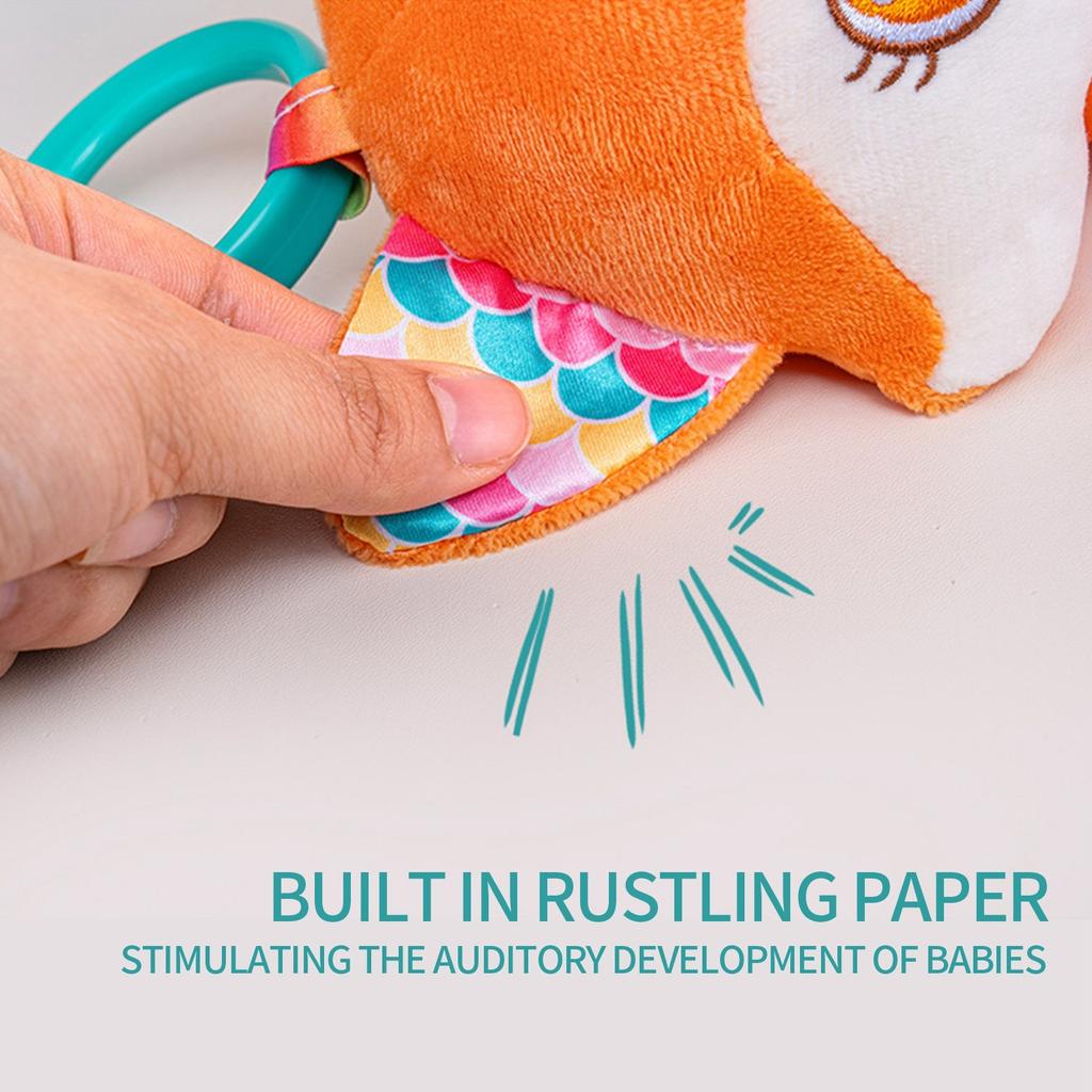 Pull Rope To Pull Out The Crib Bell, Stroller Baby Stroller Rattle Pendant, Newborn Soothing Toy