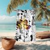 Japanese artist Koyoharu Gotouge's Demon Slayer beach towel, outdoor camping vacation swimming beach towel, outdoor absorbent bath towel blanket K17